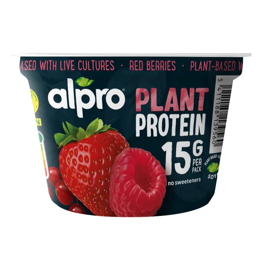 ALPRO PROTEIN PLANTAARDIGE YOGHURT RODE VRUCHTEN