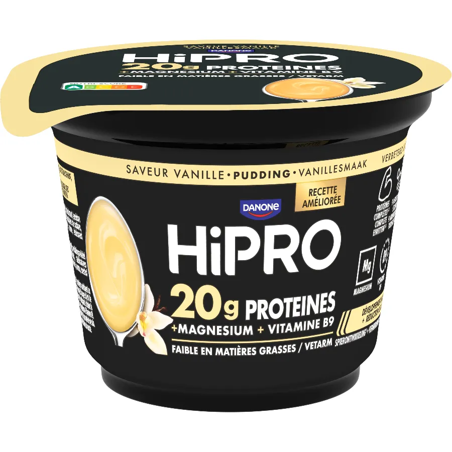 DANONE HIPRO 20G PROTEÏNE PUDDING VANILLESMAAK