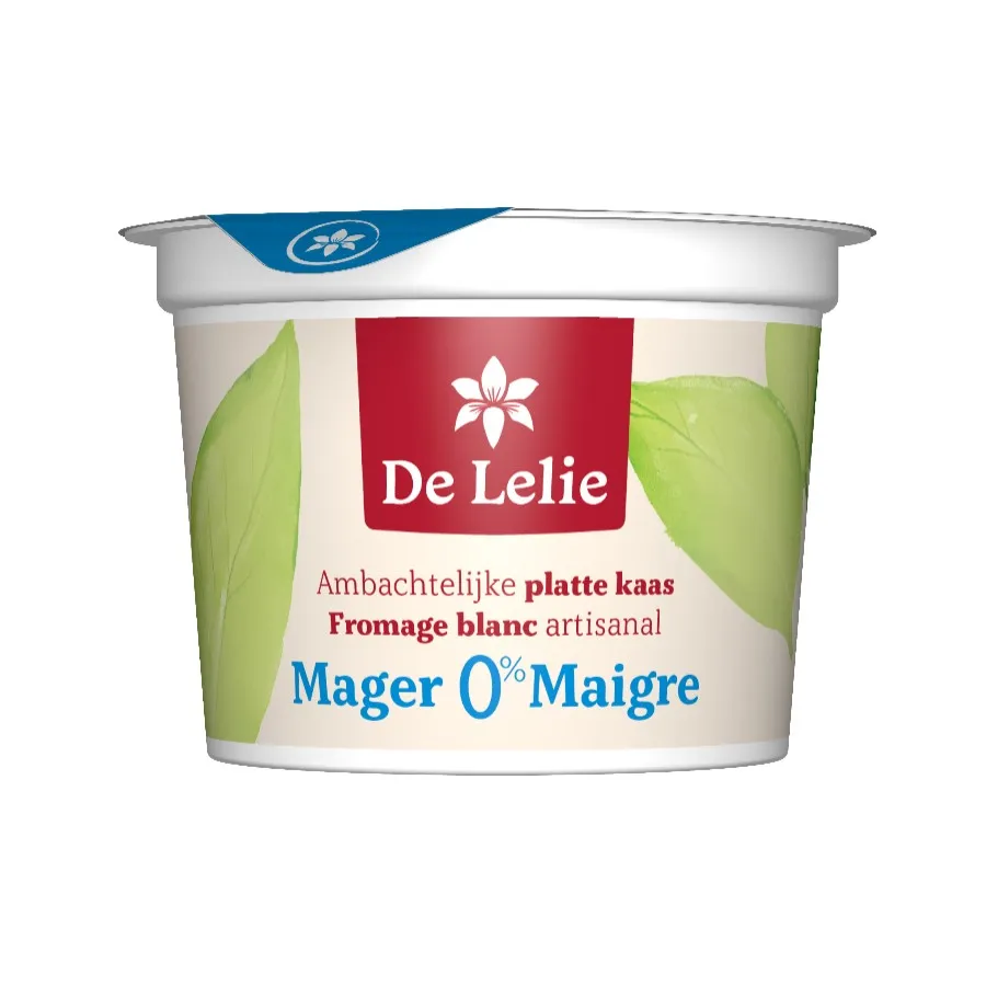 DE LELIE AMBACHTELIJKE PLATTE KAAS MAGER