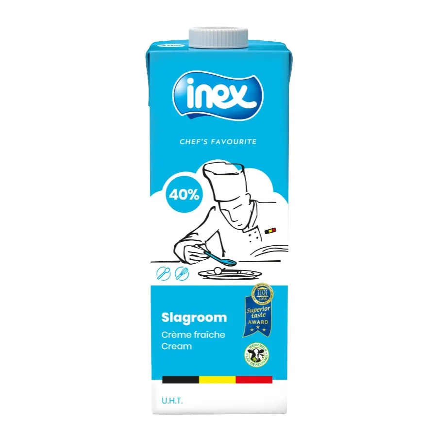 INEX SLAGROOM UHT 40% BRICK