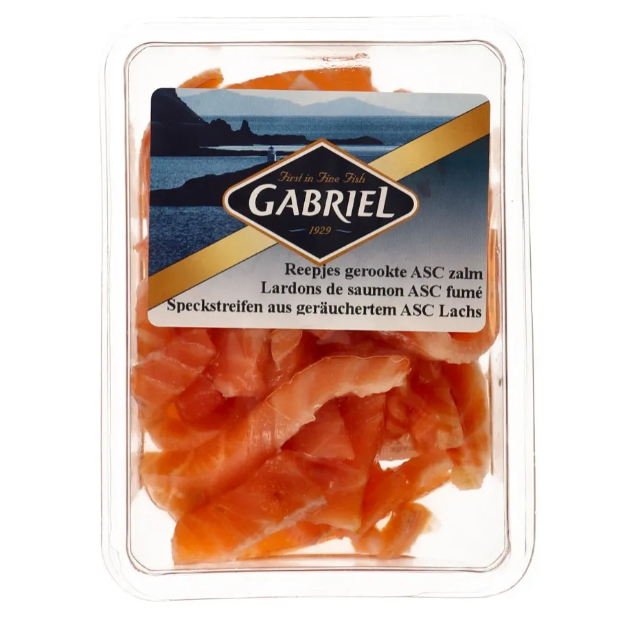 GABRIEL GEROOKTE ZALMREEPJES
