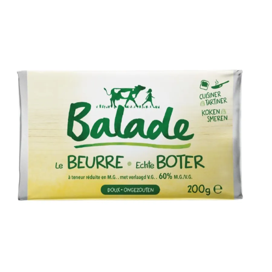 BALADE ECHTE BOTER ONGEZOUTEN - KOKEN & SMEREN