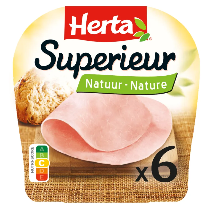 HERTA SUPERIEUR ACHTERHESP 6 SNEETJES