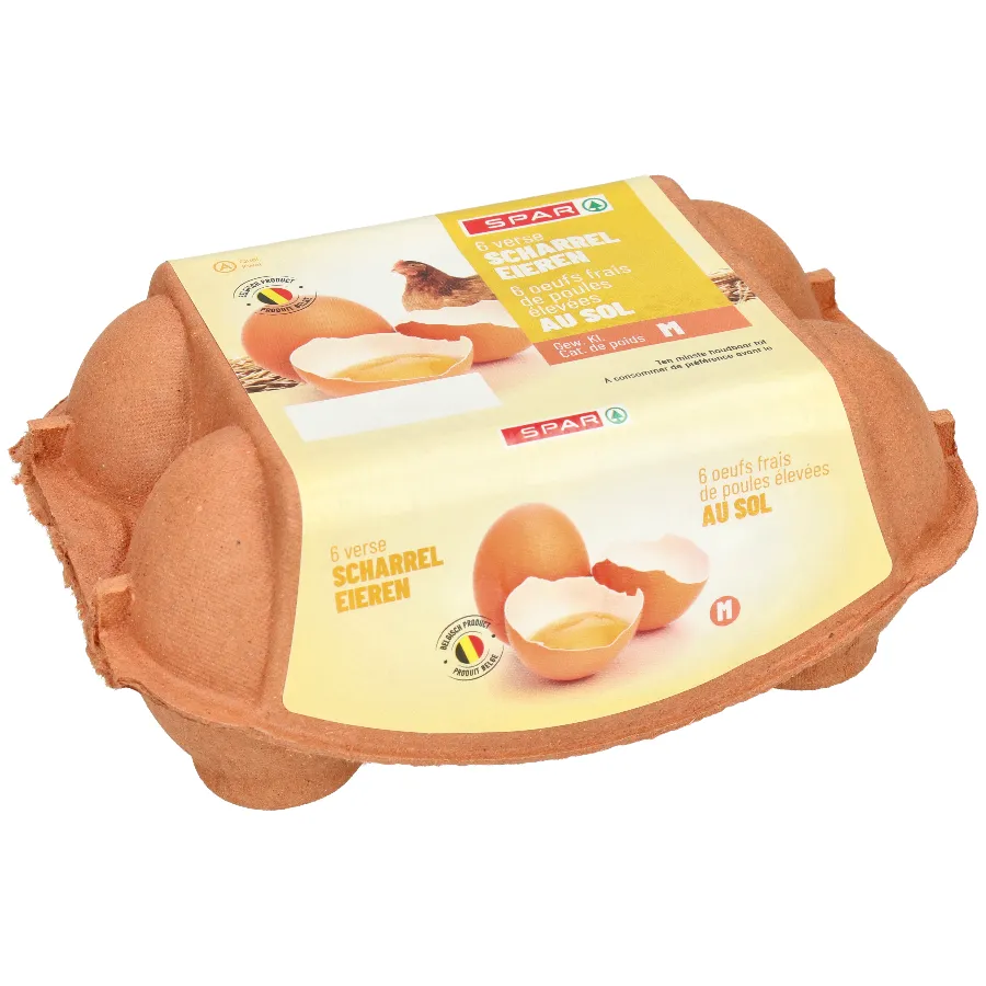 SPAR SCHARRELEIEREN MEDIUM - 6 STUKS