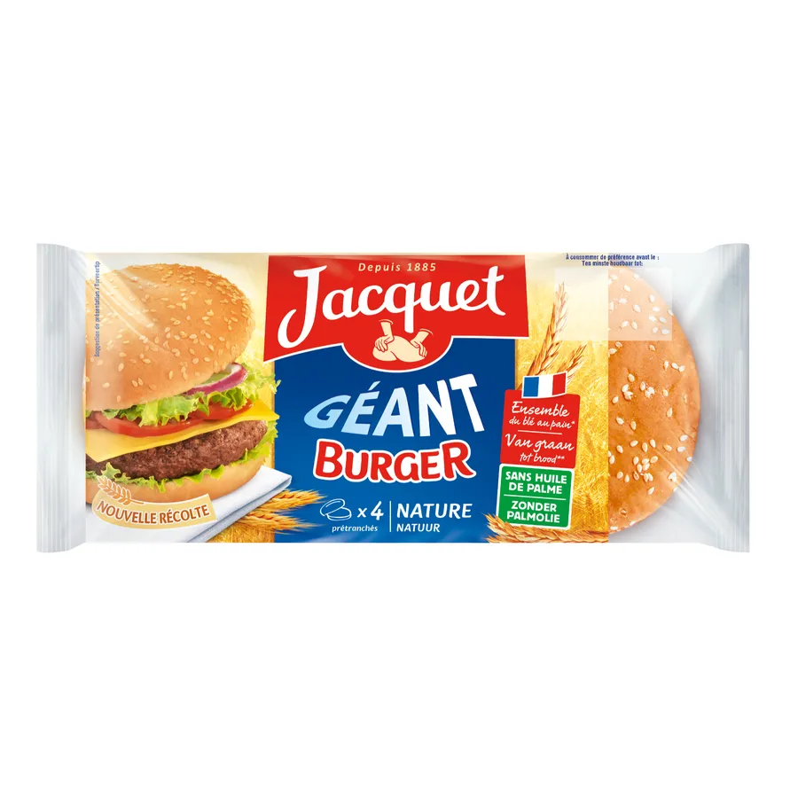 JACQUET GIANTBURGER - 4 STUKS