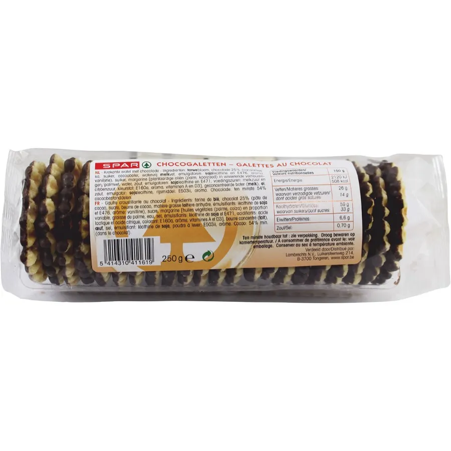 SPAR CHOCOGALETTEN