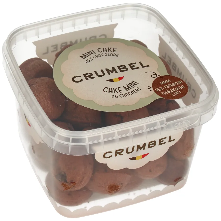 CRUMBEL MINI CAKE MET CHOCOLADE