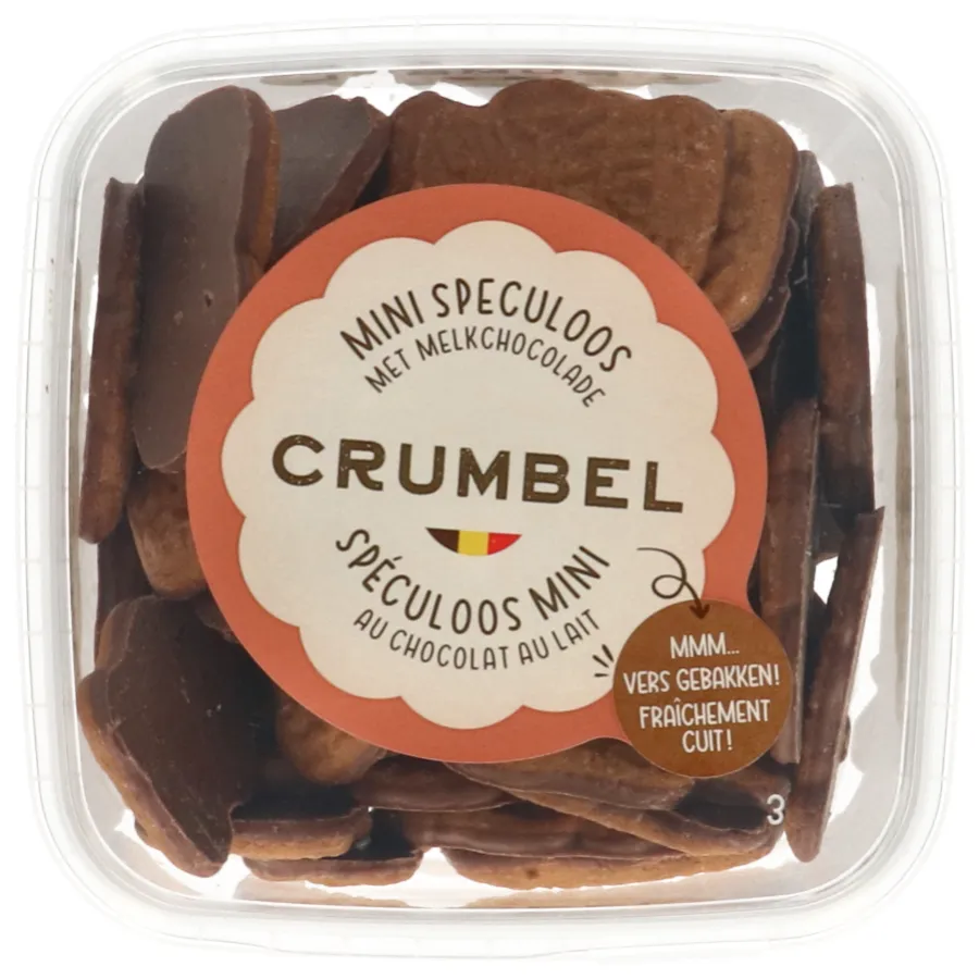 CRUMBEL MINI SPECULOOS MET MELKCHOCOLADE