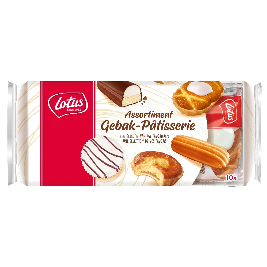 LOTUS ASSORTIMENT GEBAK - 10 STUKS
