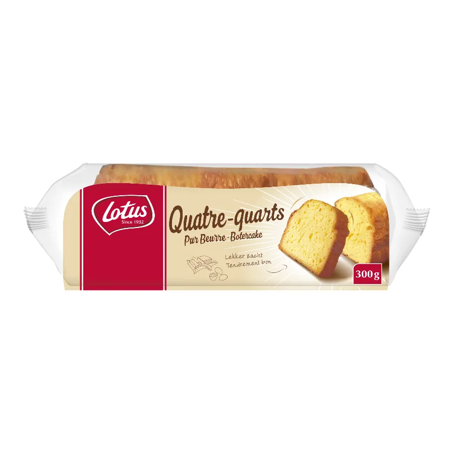 LOTUS BOTERCAKE QUATRE-QUARTS