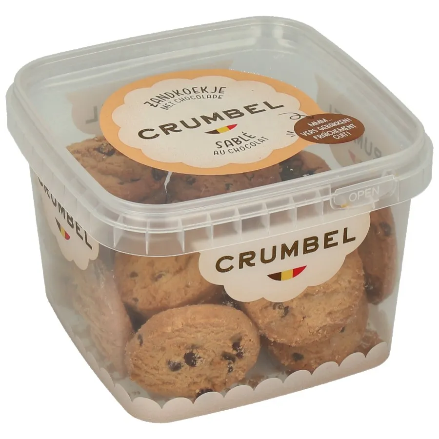 CRUMBEL ZANDKOEKJES MET CHOCOLADE