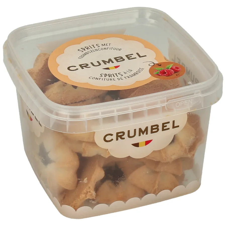 CRUMBEL SPRITS MET FRAMBOZENCONFITUUR