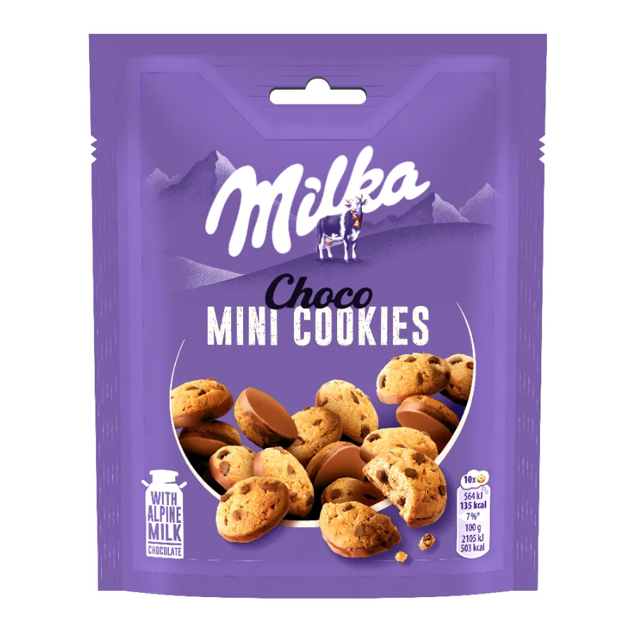MILKA MINI BISCUITS COOKIES