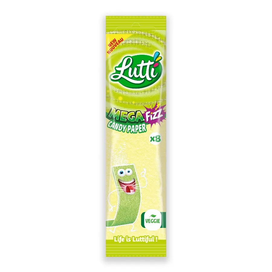 LUTTI CANDY PAPER MEGAFIZZ