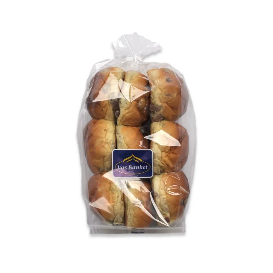 VOS BANKET MINI KRENTENBOL - 9 STUKS