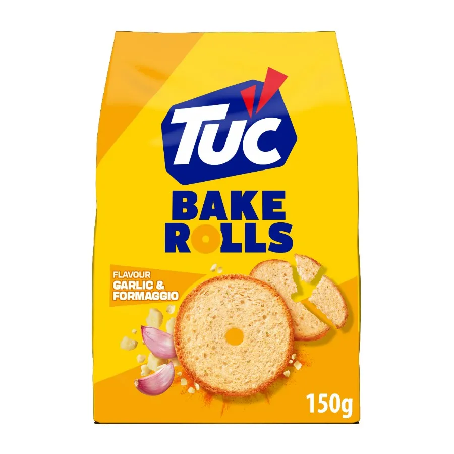 LU TUC BAKE ROLLS GARLIC & FORMAGGIO