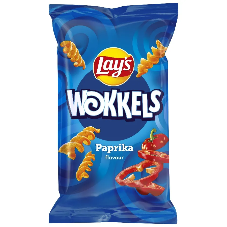 LAY'S CHIPS WOKKELS PAPRIKA