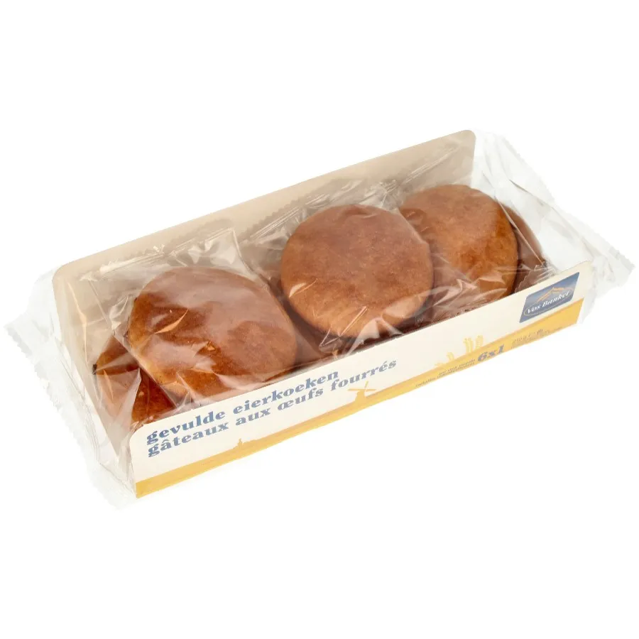 VOS BANKET GEVULDE EIERKOEK