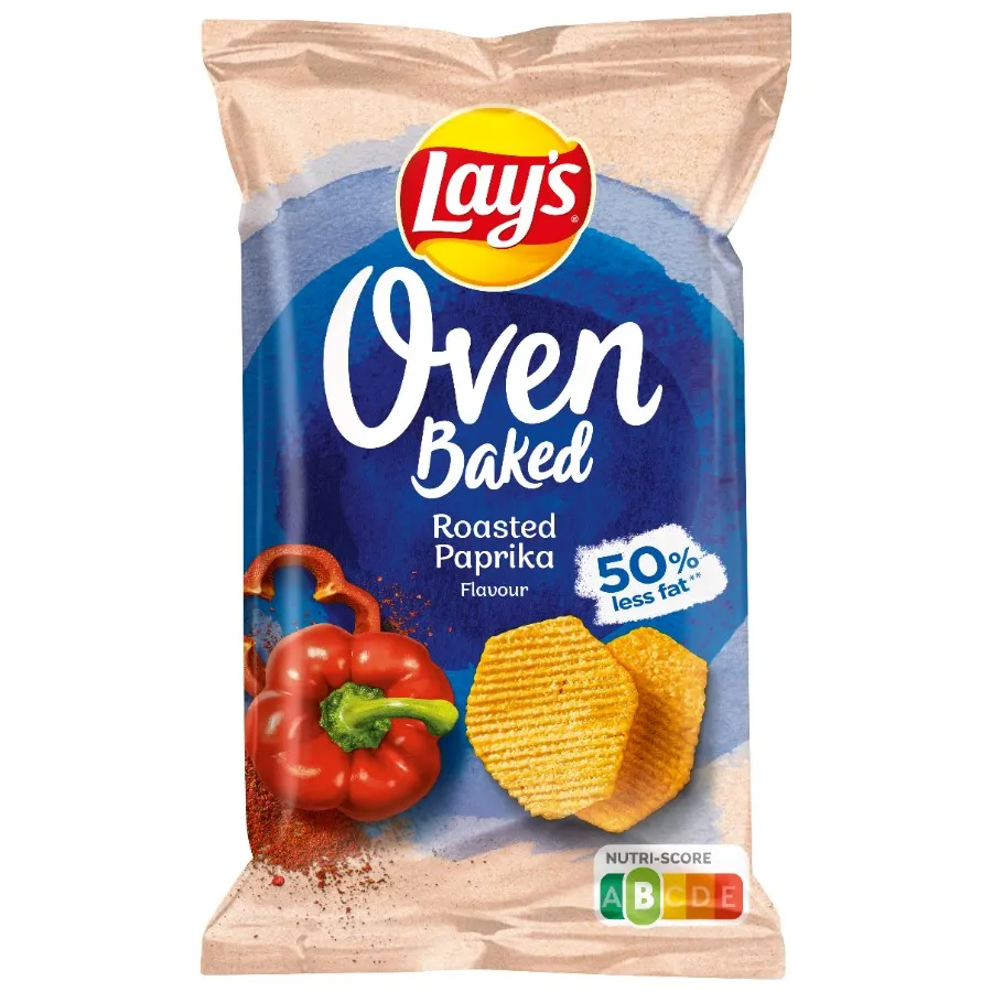LAY'S OVEN BAKED CHIPS ROASTED PAPRIKA