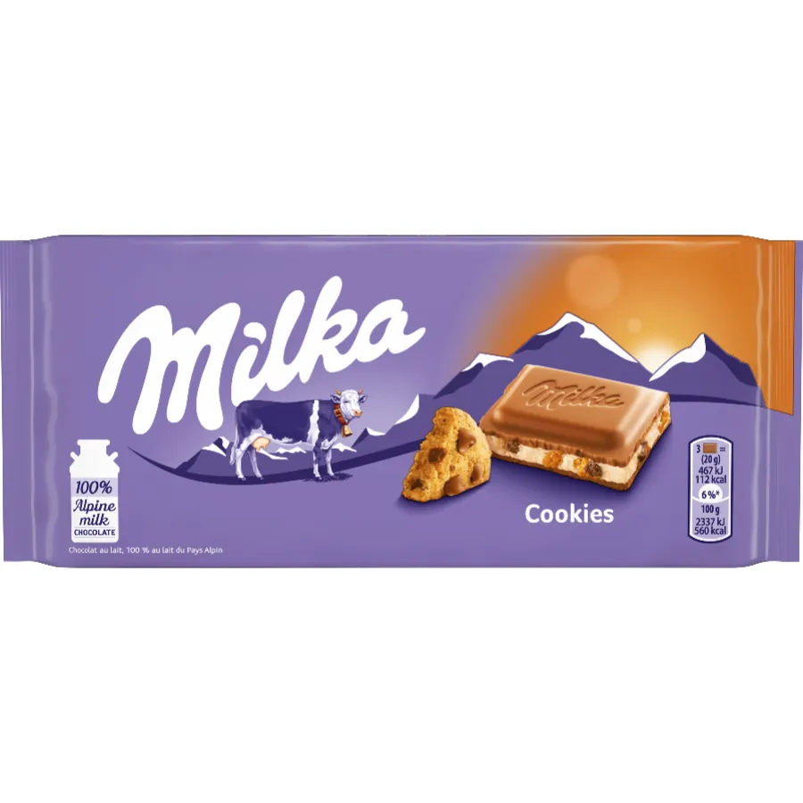 MILKA TABLET COOKIES