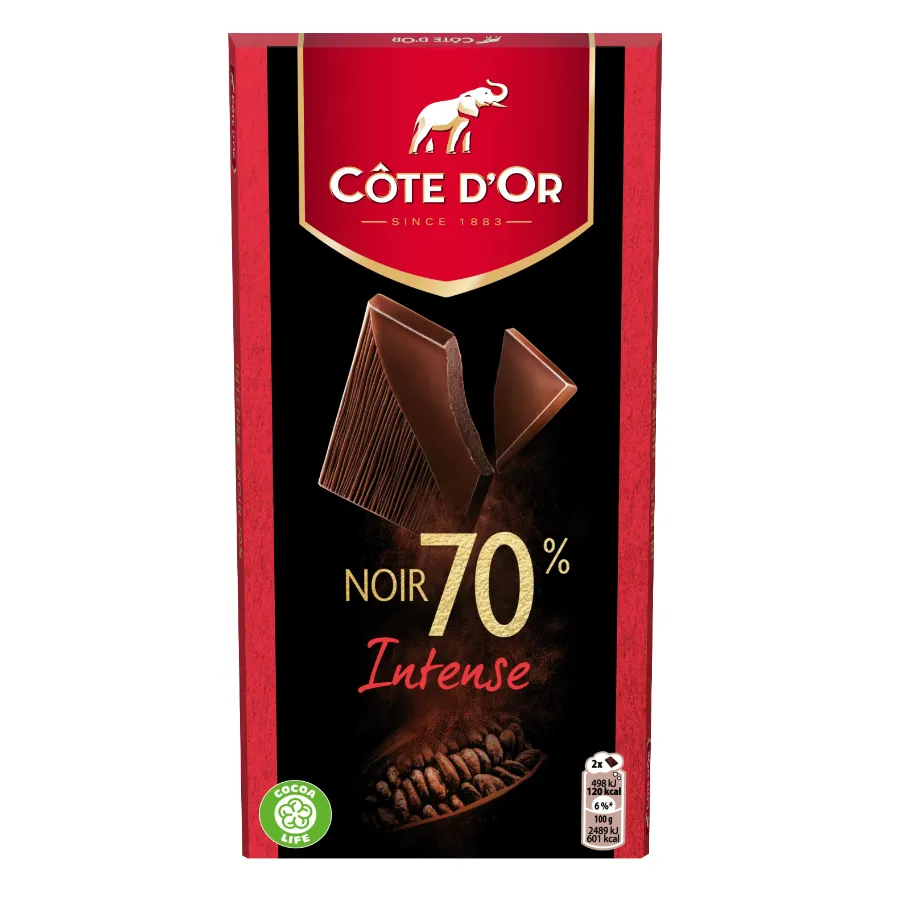 CÔTE D'OR SENSATIONS INTENSE 70%