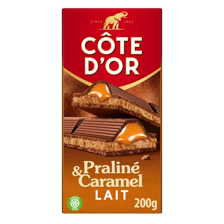 CÔTE D'OR PRALINÉ MELK CARAMEL