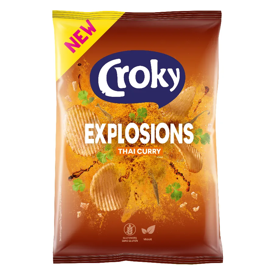CROKY EXPLOSIONS CHIPS THAI CURRY