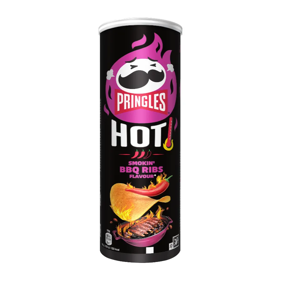 PRINGLES CHIPS HOT SPICY RIBS