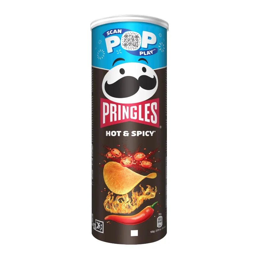 PRINGLES CHIPS HOT & SPICY