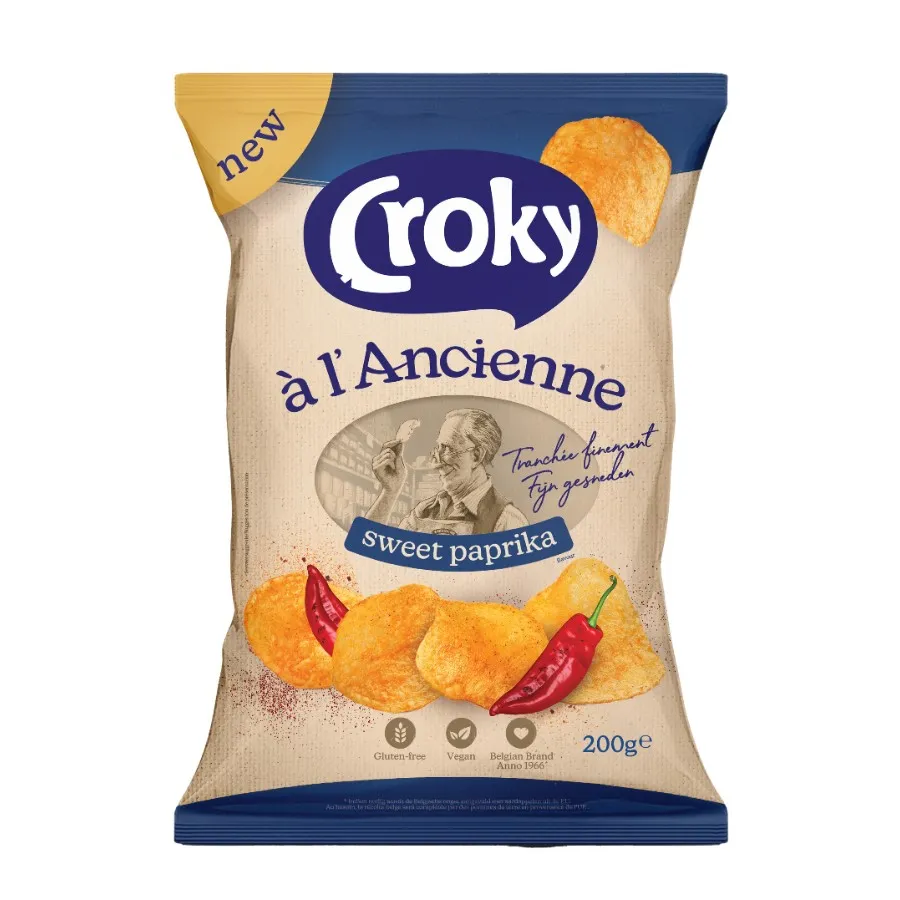 CROKY CHIPS À L'ANCIENNE SWEET PAPRIKA