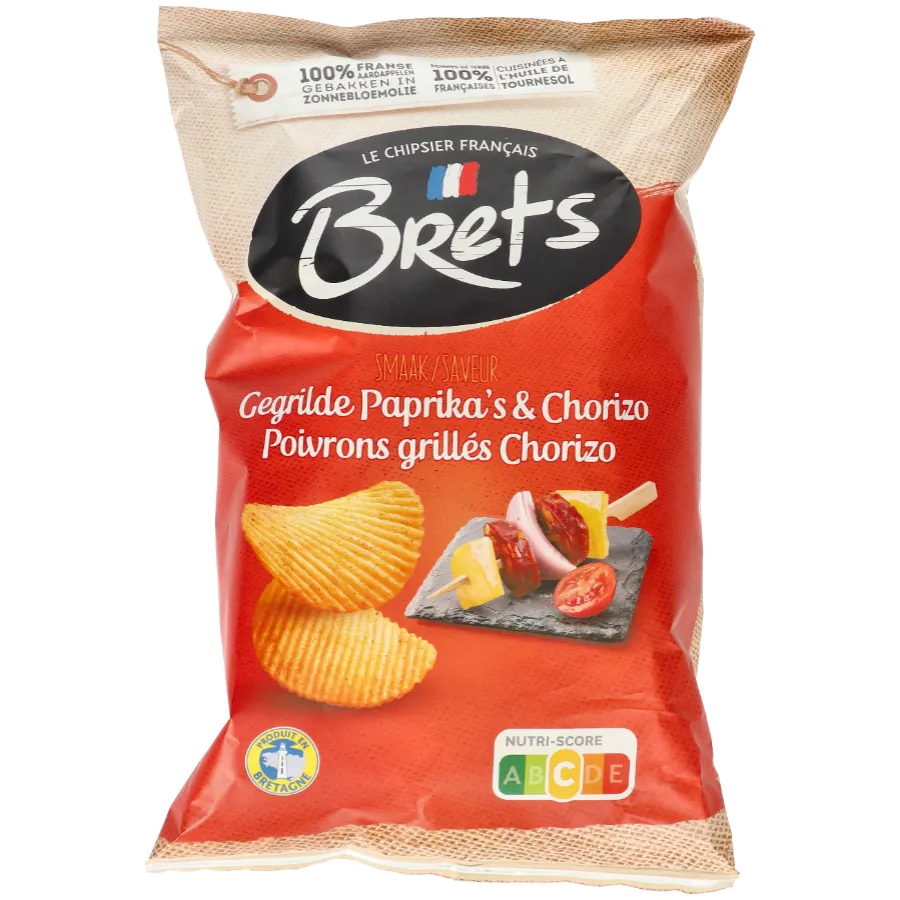 BRETS CHIPS CHORIZO PAPRIKA