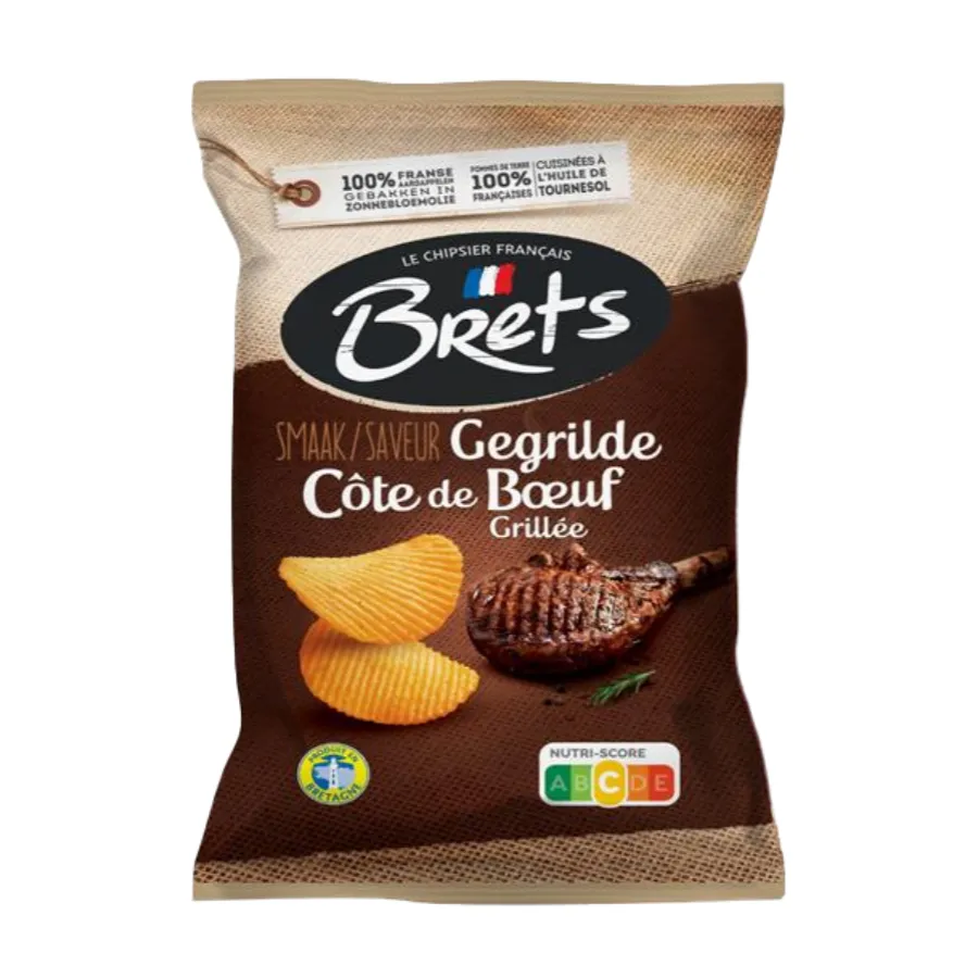 BRETS CHIPS GEGRILDE CÔTE DE BOEUF