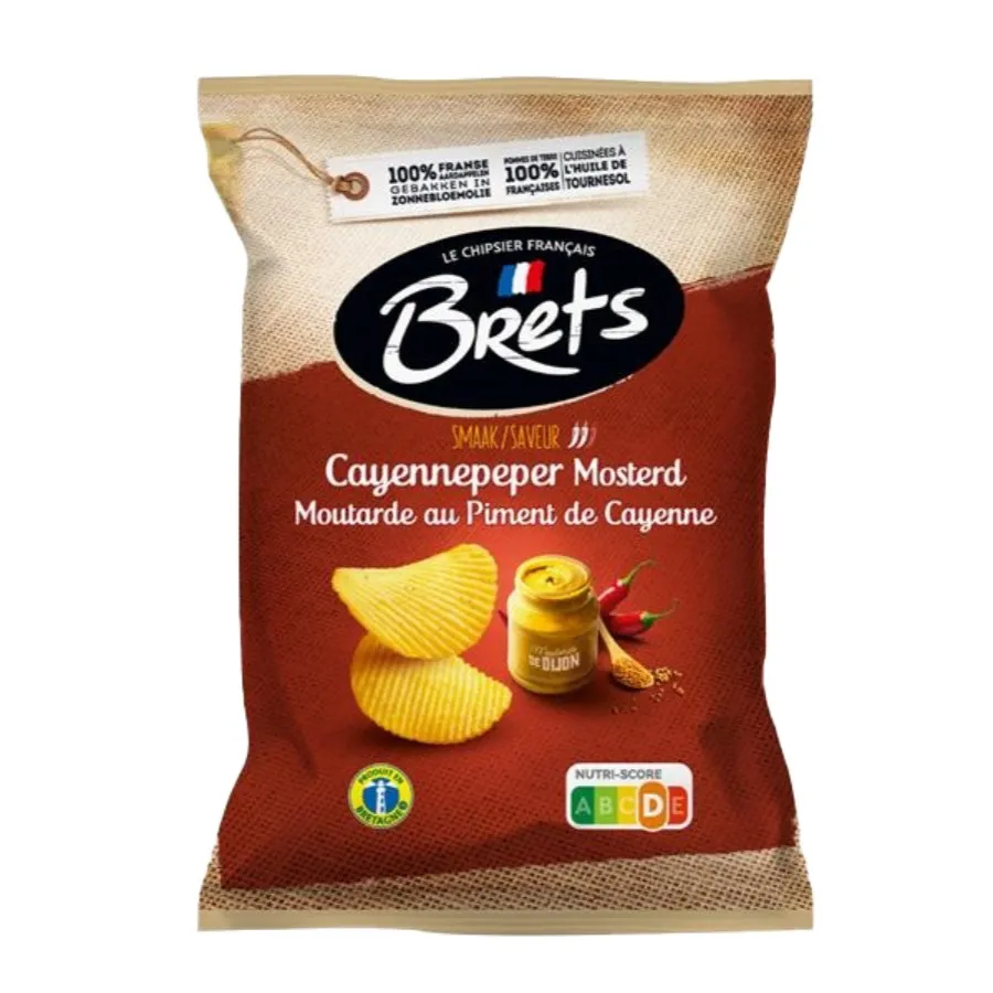 BRETS CHIPS CAYENNEPEPER MOSTERD