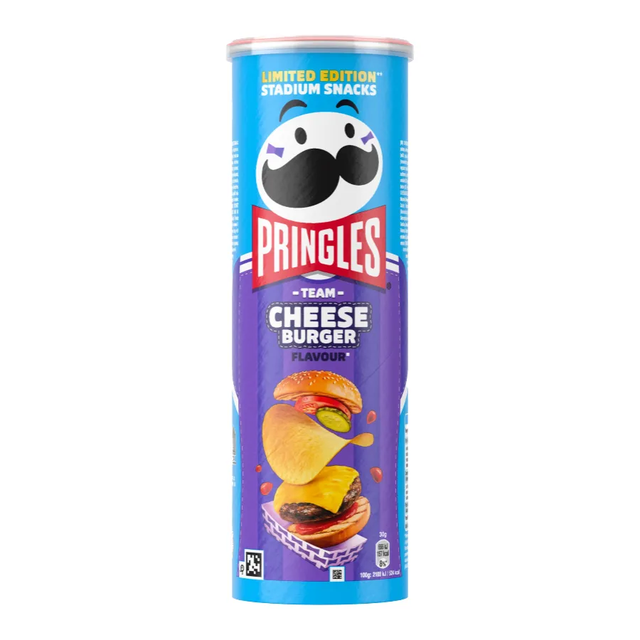 PRINGLES CHIPS CHEESE BURGER