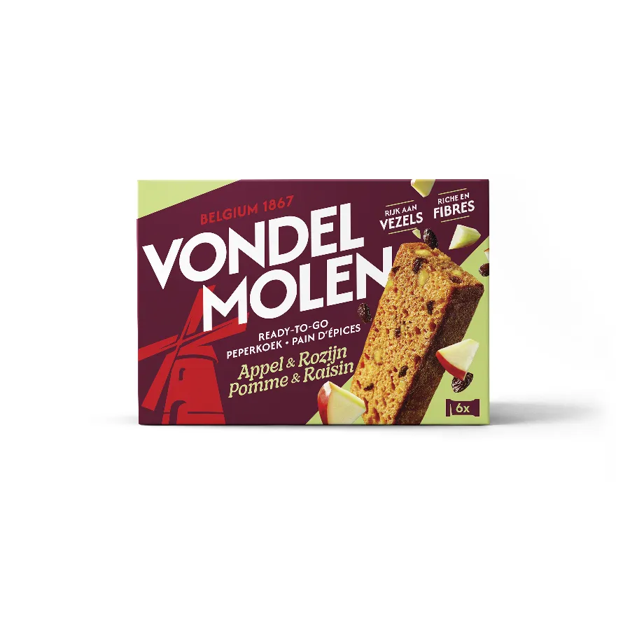 VONDELMOLEN PEPERKOEK APPEL ROZIJNEN
