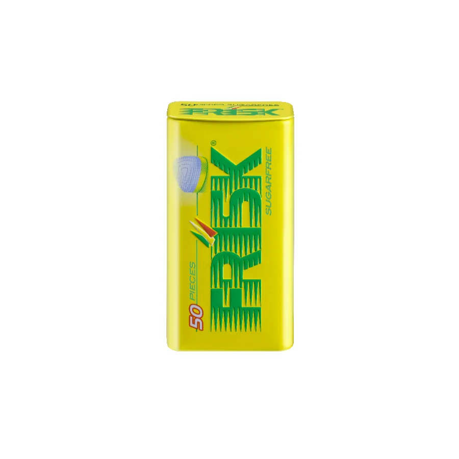 FRISK XL LEMON TIN