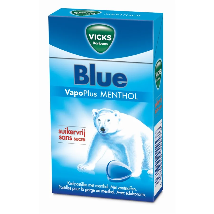 VICKS BLUE ZONDER SUIKER BOX
