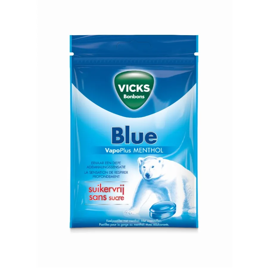 VICKS BLUE ZONDER SUIKER ZAKJE