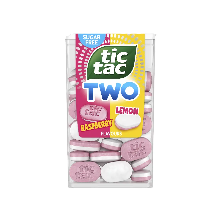 TIC TAC TWO RASPBERRY - LEMON