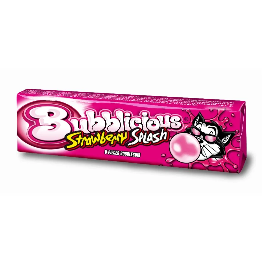 BUBBLICIOUS STRAWBERRY - 5 STUKS