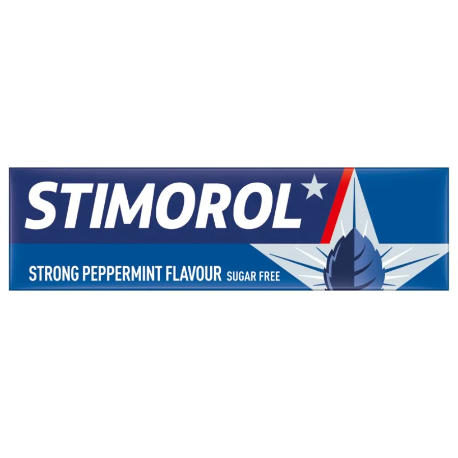 STIMOROL PEPPERMINT ZONDER SUIKER FOIL