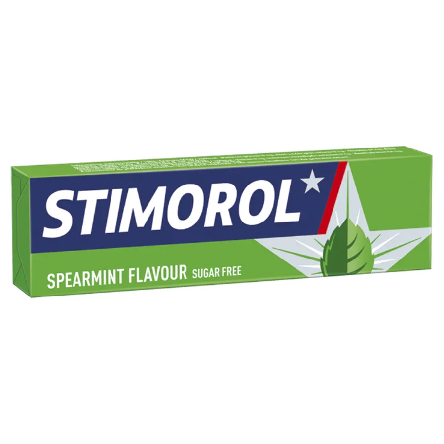 STIMOROL SPEARMINT ZONDER SUIKER FOIL