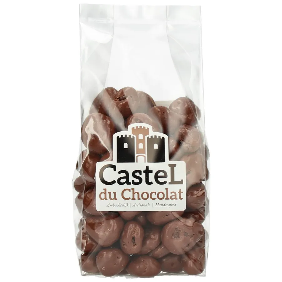 CASTEL DU CHOCOLAT CHOCOLADE ROZIJNEN