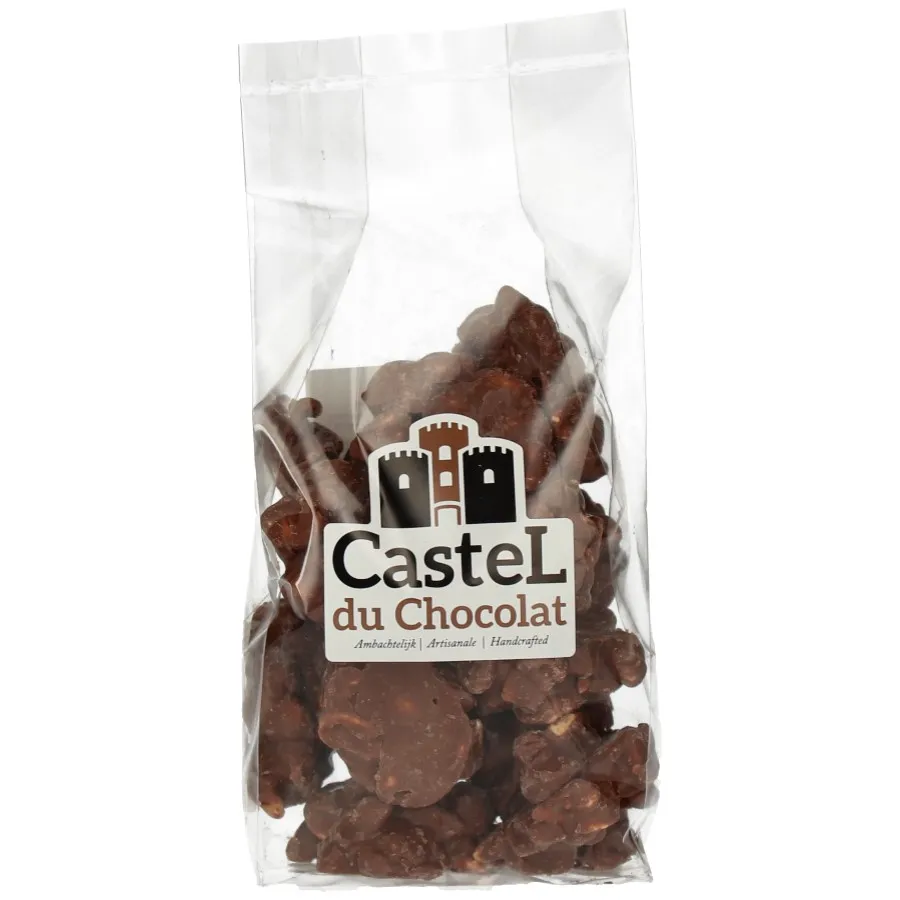 CASTEL DU CHOCOLAT PINDAROTSEN IN MELKCHOCOLADE
