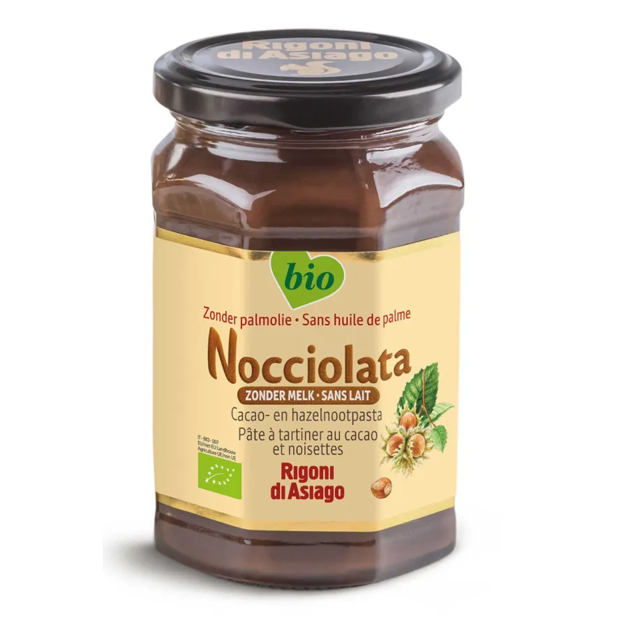 NOCCIOLATA HAZELNOTEN ZONDER MELK
