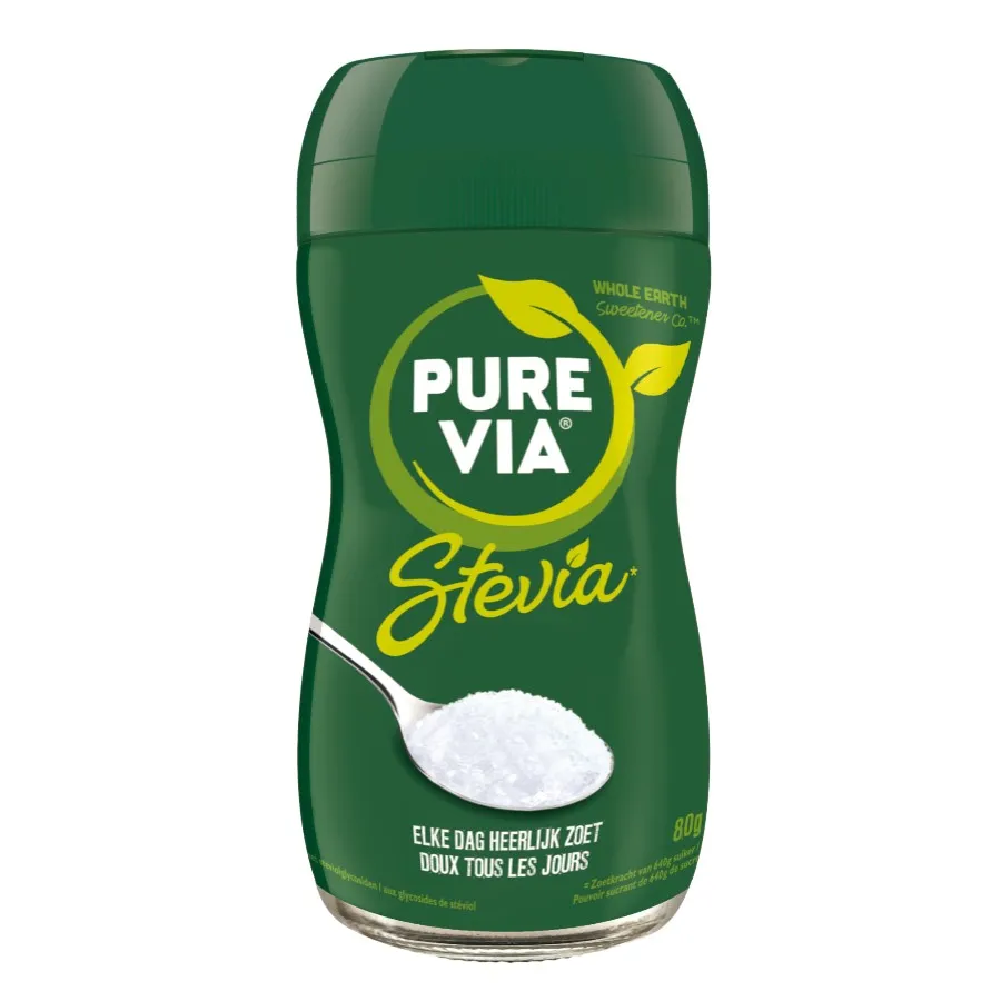 PURE VIA STEVIA POEDER GLAS