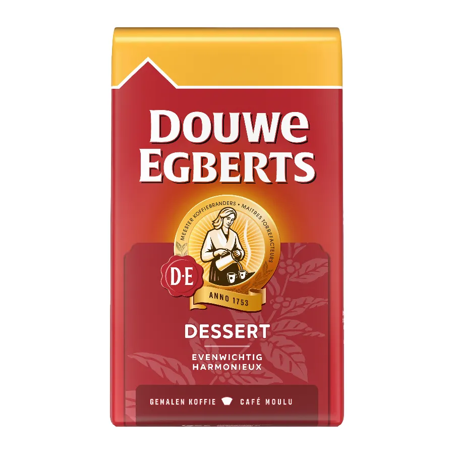 DOUWE EGBERTS GEMALEN KOFFIE DESSERT AROMA