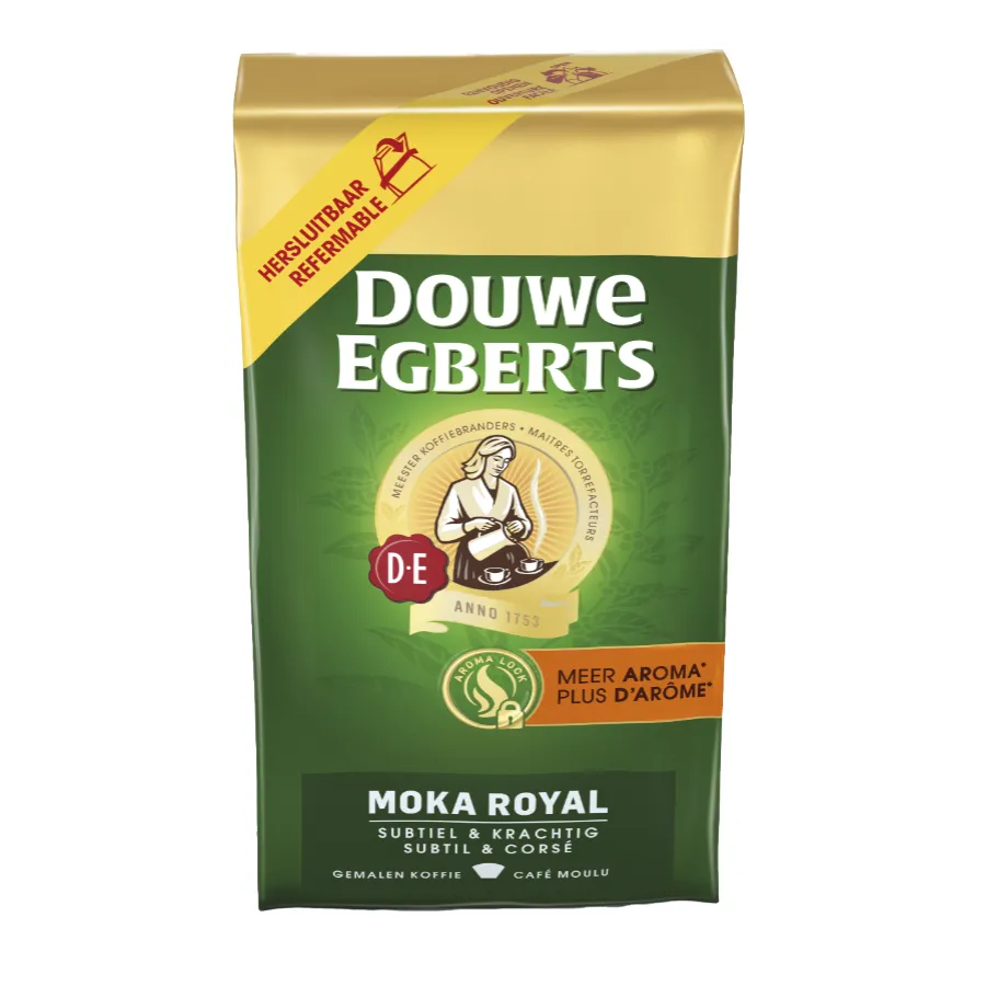 DOUWE EGBERTS GEMALEN KOFFIE MOKKA ROYAL