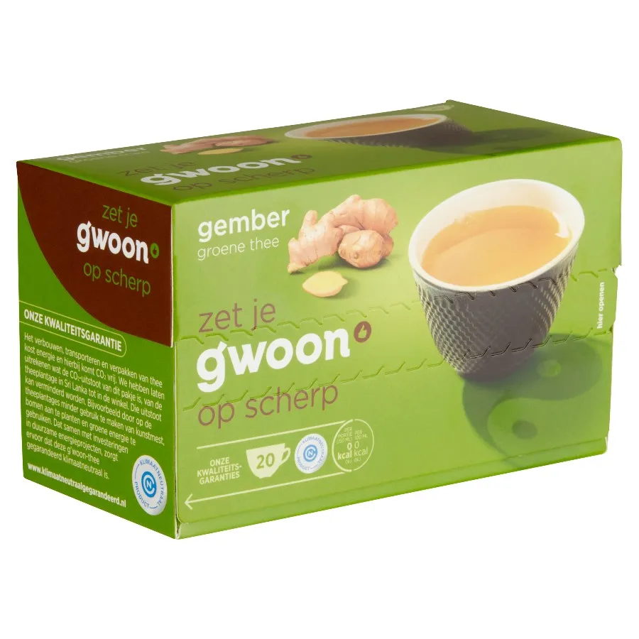 GWOON GROENE THEE GEMBER