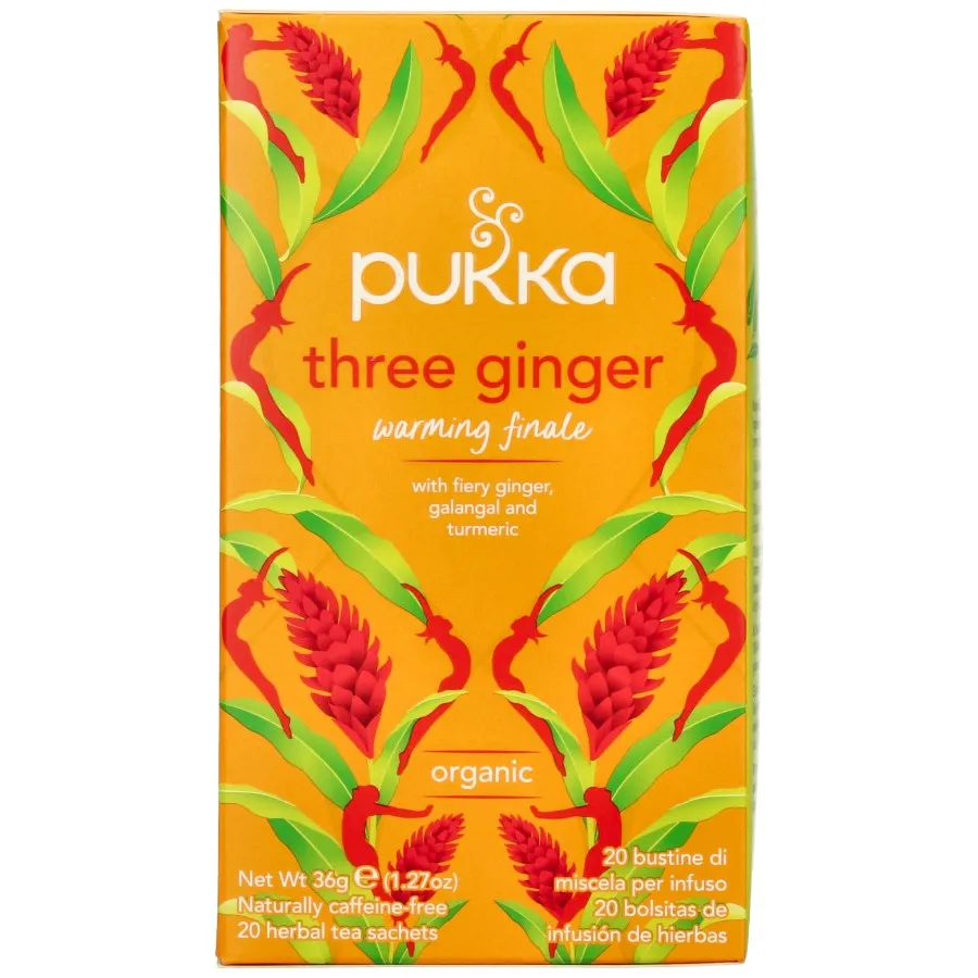 PUKKA THEE THREE GINGER